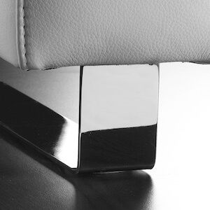 Kufe E, chrome, B 6 cm