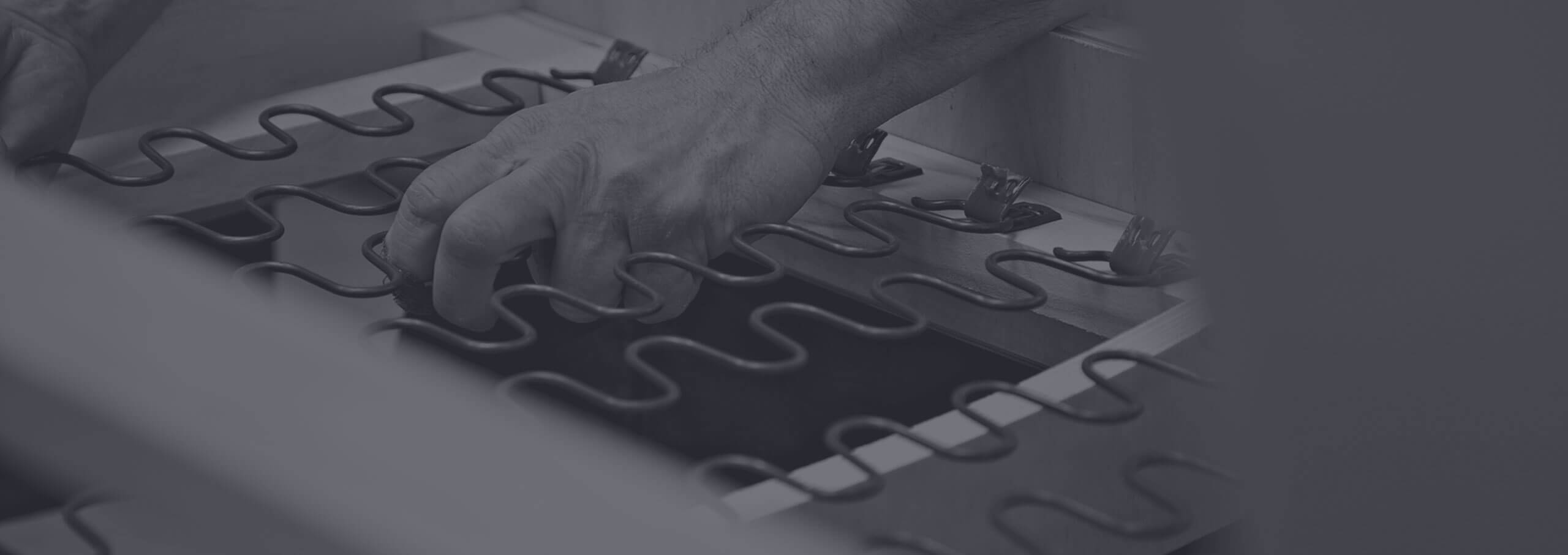 Unterfederung einsetzen