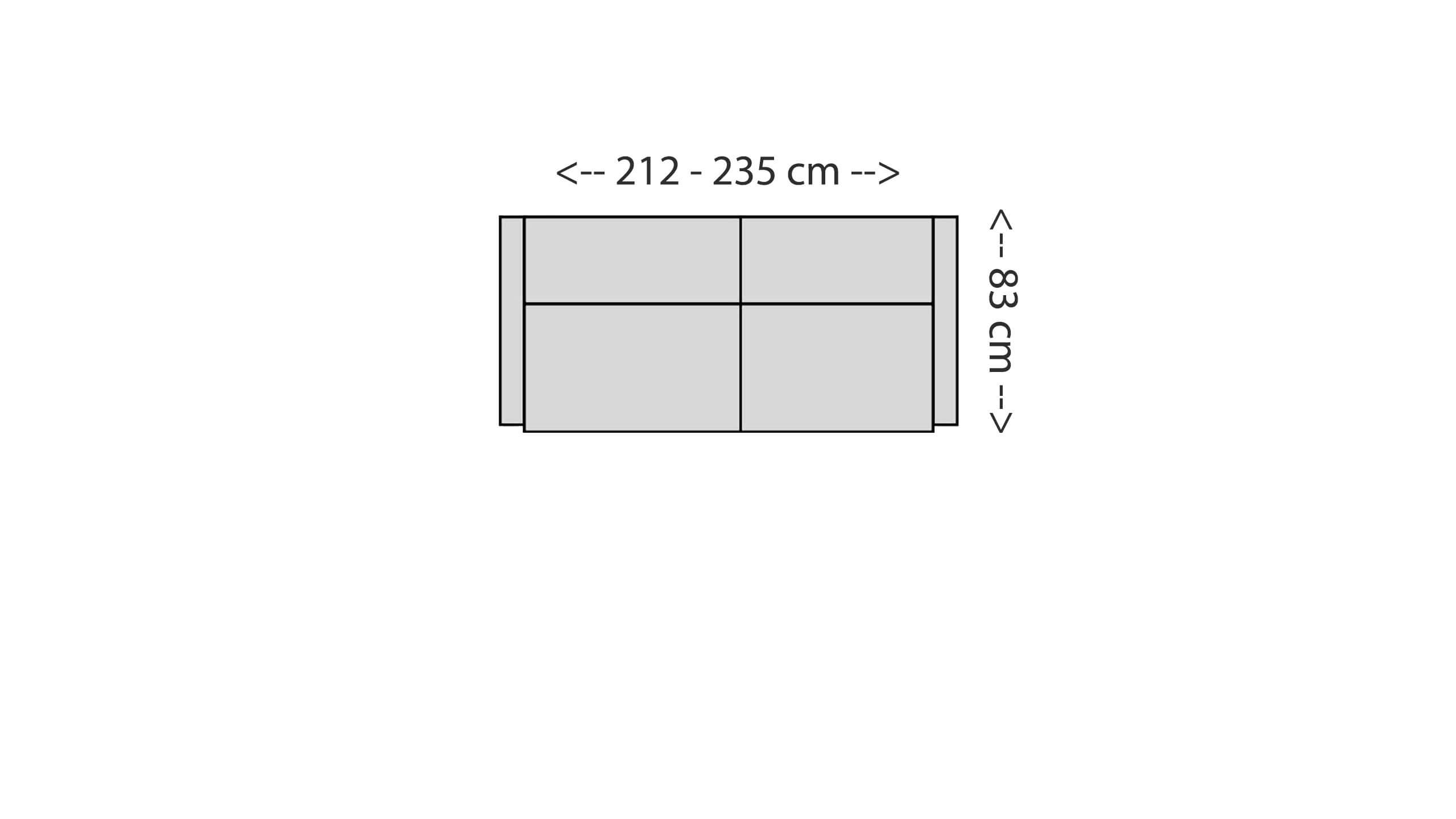 Cadiz Dreisitzer Skizze