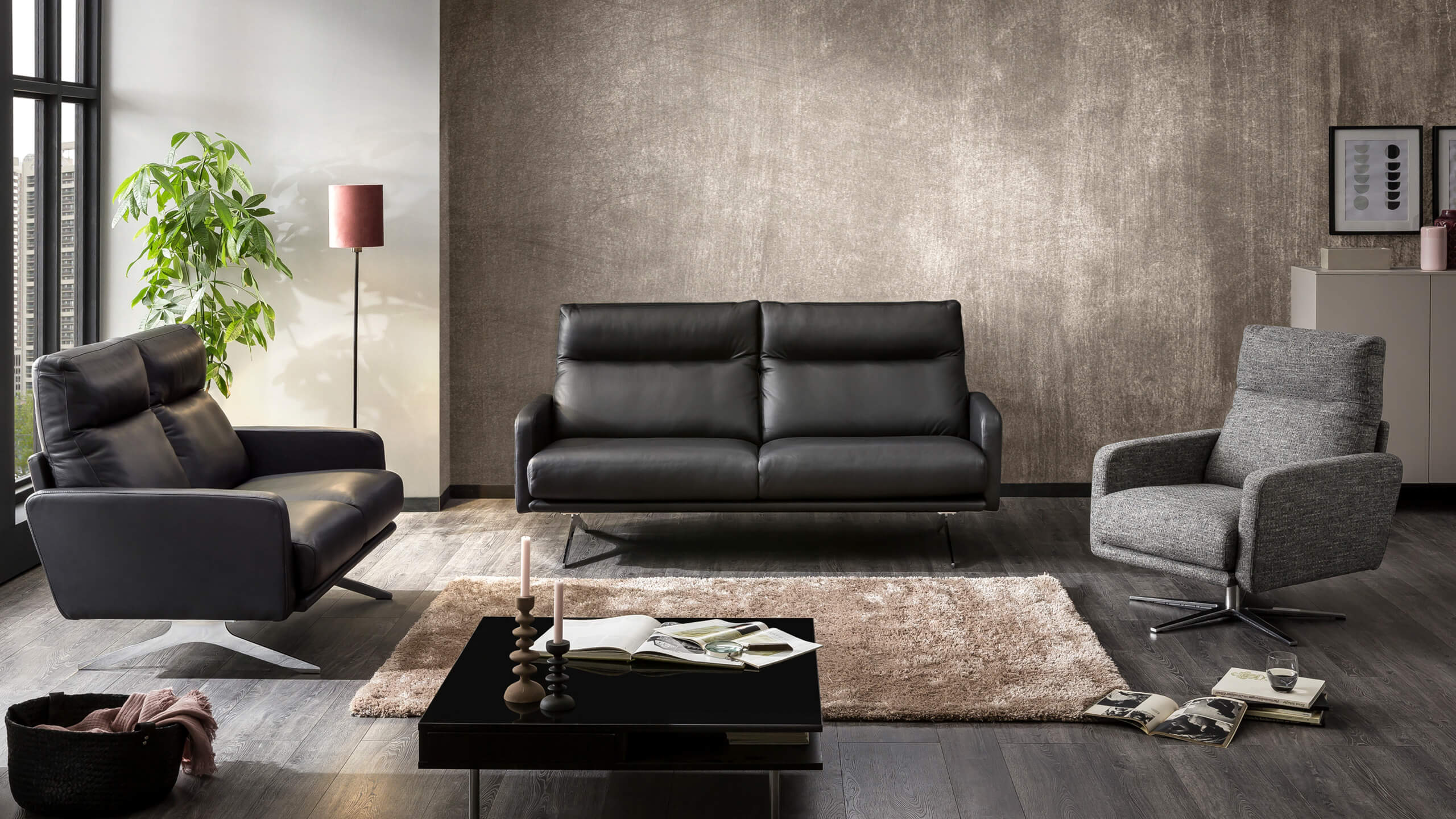 Cilia Sofagarnitur mit Sessel