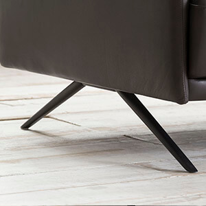 Kufe N, schwarz matt