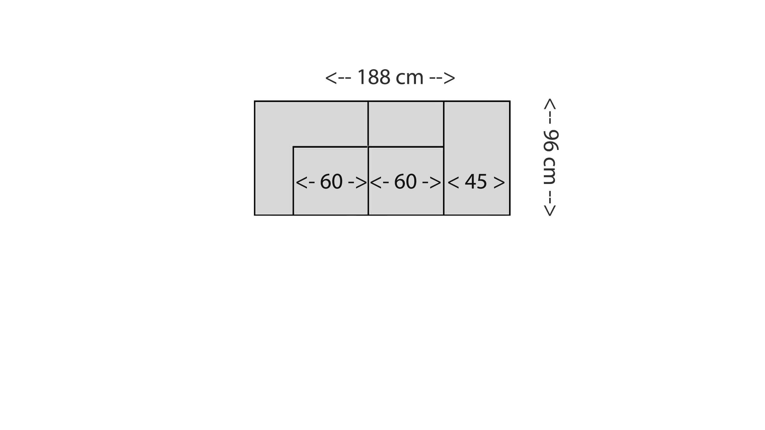 Dakota Daybed S Skizze