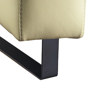 Kufe E, matt schwarz